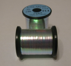 ������� ������ UNI mylar 20 yds1/32 # 14 pearl
